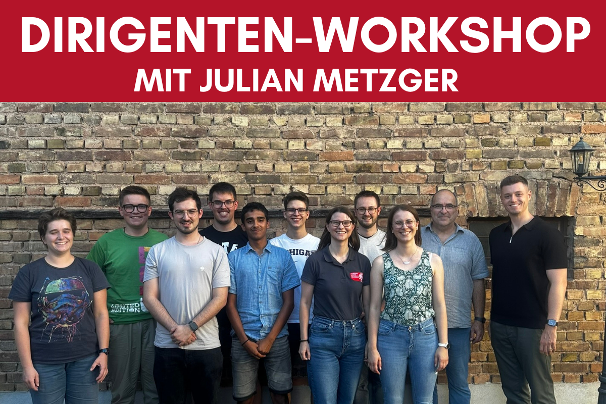 Workshop "Dirigieren" mit Julian Metzger 